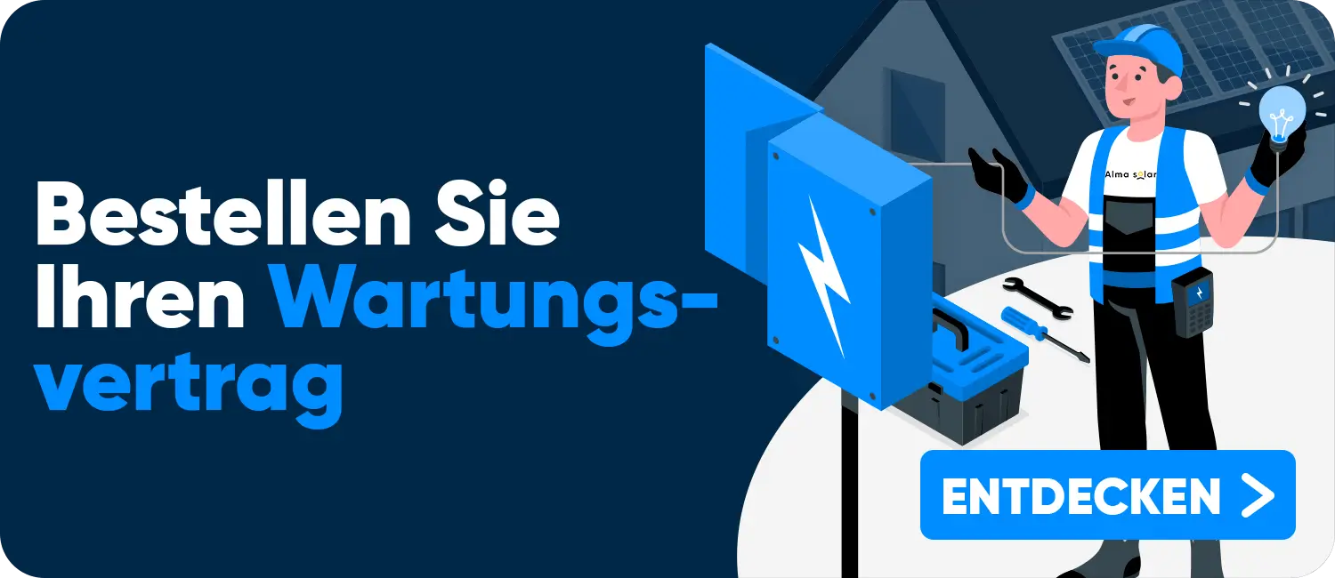 Wartungsvertrag für Solarmodule